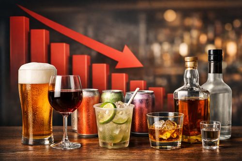 美國酒精飲料量降5%，RTD逆勢增長 轉(zhuǎn)型背后的消費趨勢